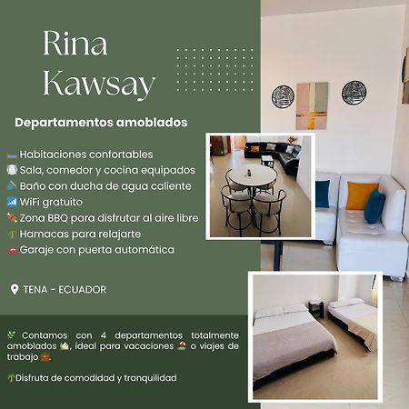 Rinakawsay - Viveviajando Apartamento Amoblado En Тена Экстерьер фото